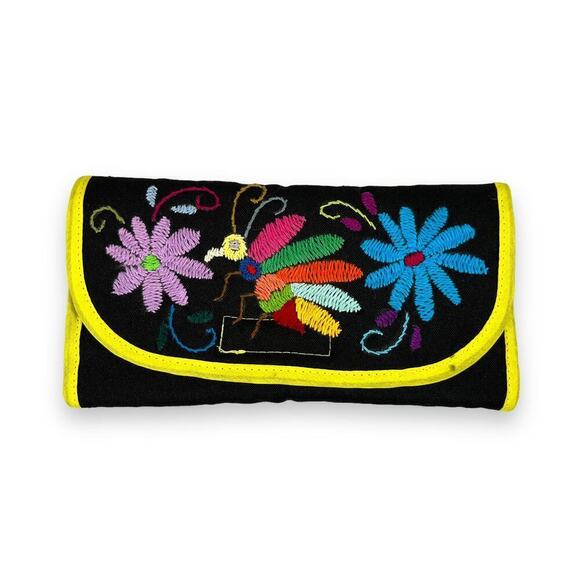 unkown Handbags - Wallet Mexican Soft Fabric Embroidered Wallet